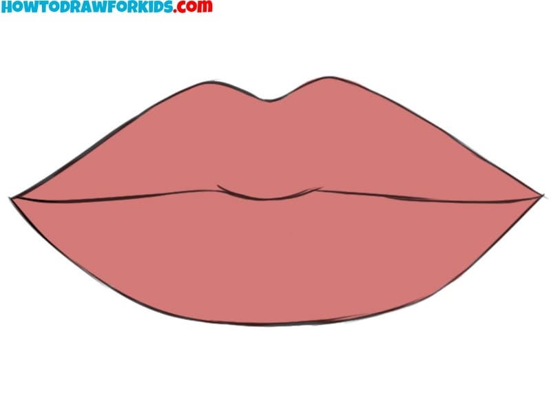 How to Draw Lips