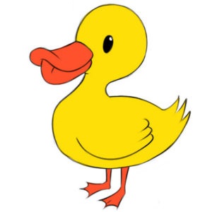 How to Draw a Duck for Kids