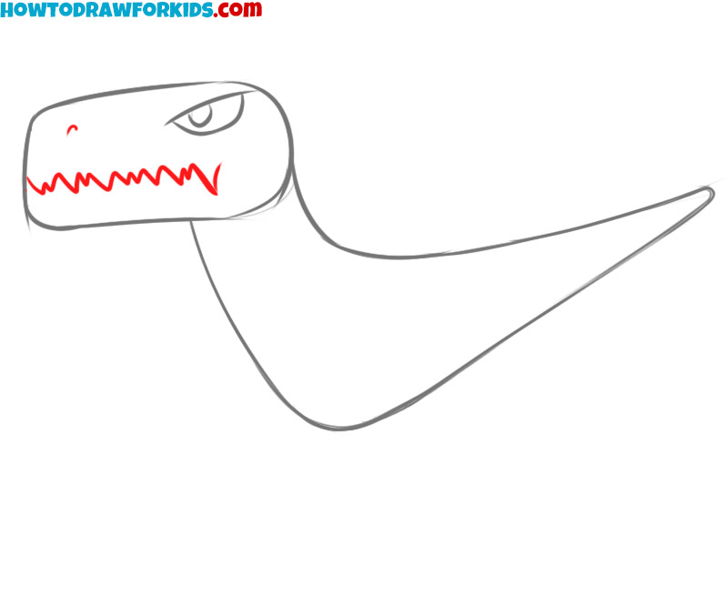 velociraptor drawing tutorial