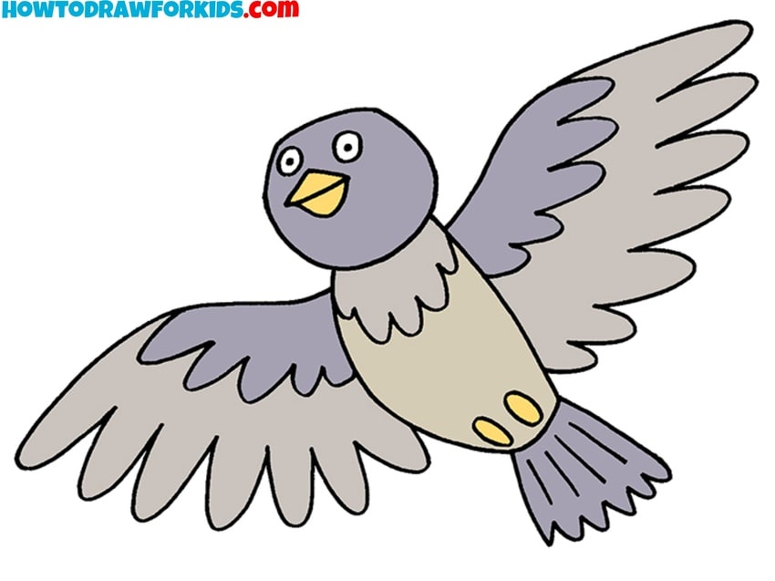 How to draw a pigeon featured image