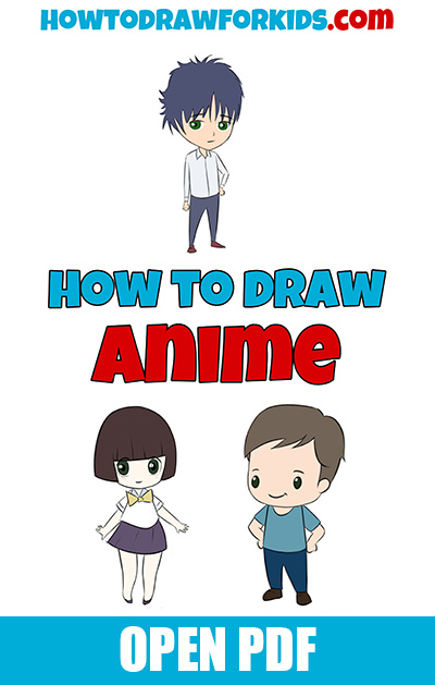 How to draw anime PDF book