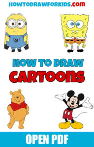Drawing Worksheets - Free Printables for Kids from Howtodrawforkids.com