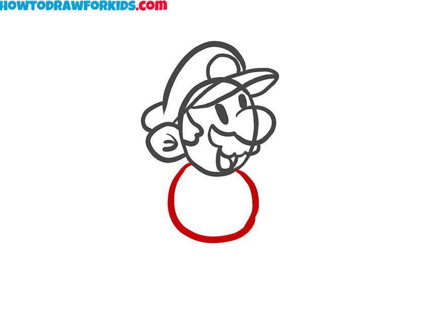 How to sketch Mario