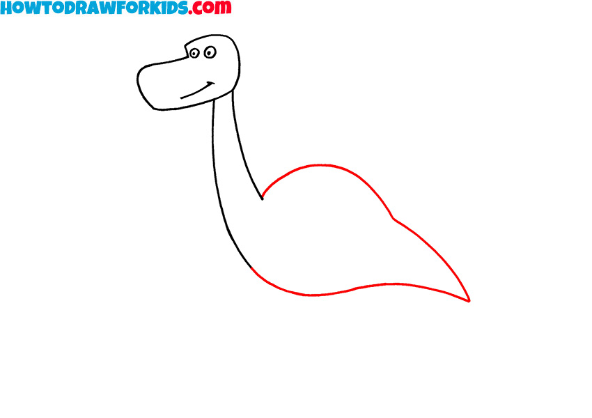4 how to draw a dinosaur