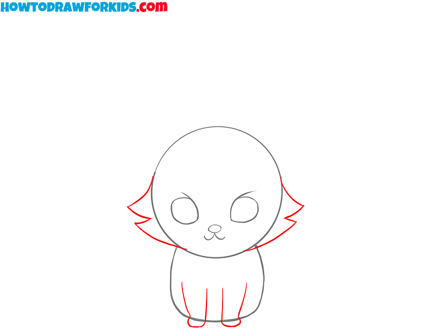 how to draw a fox spirit