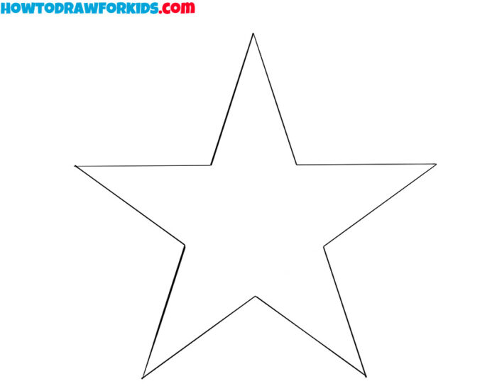 How to Draw a Star - Easy Drawing Tutorial For Kids