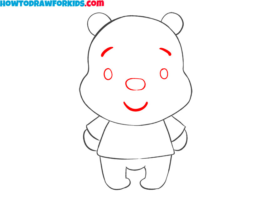 How to Draw Winnie the Pooh for kids