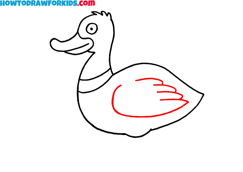 5 duck drawing guide