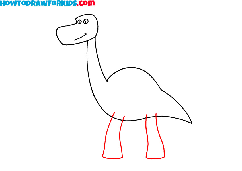 5 how to draw a dinosaur