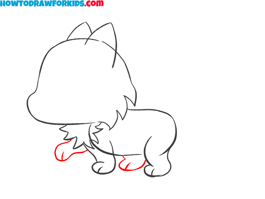 how to draw a wolf for kids