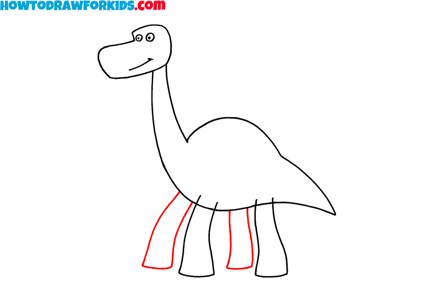 6 how to draw a dinosaur