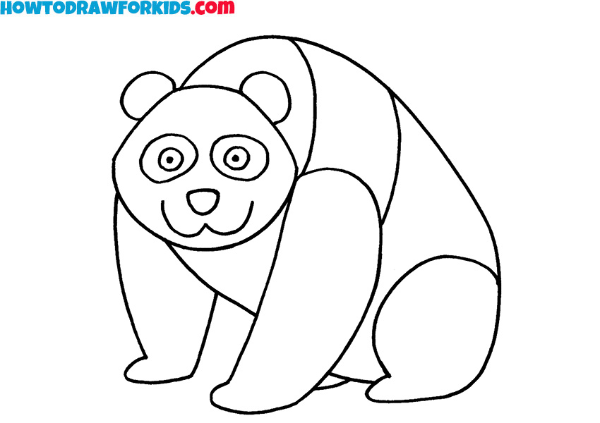 How to Draw a Panda - Easy Drawing Tutorial For Kids