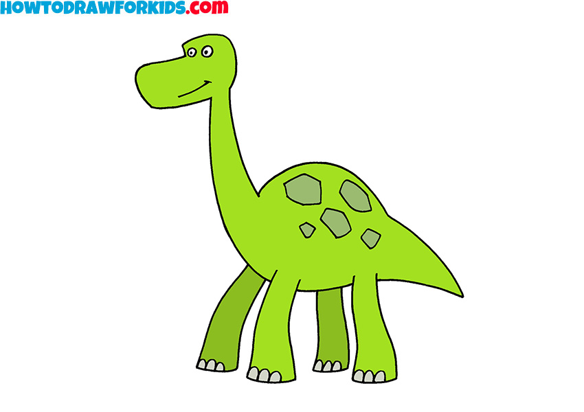 9 how to draw a dinosaur for kids