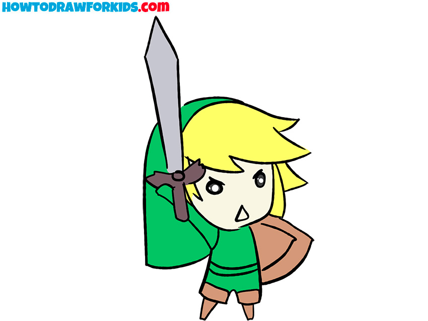 how to draw link