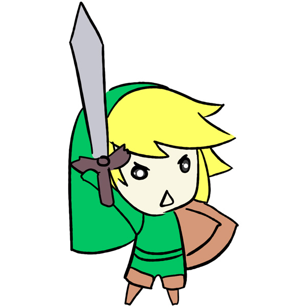 How to Draw Link Easy Drawing Tutorial For Kids
