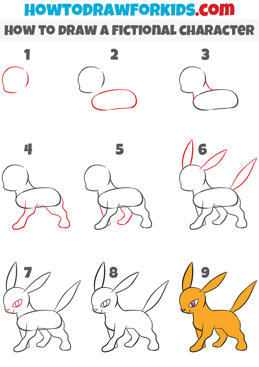 step by step characters