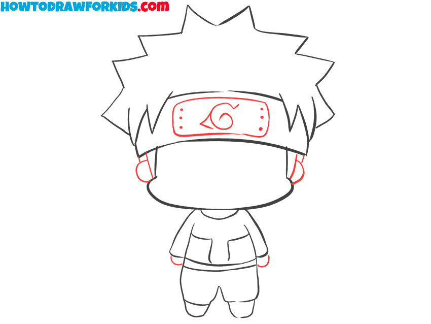 naruto easy drawing tutorial for kids