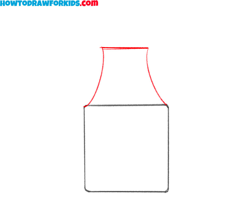 bottle drawing easy