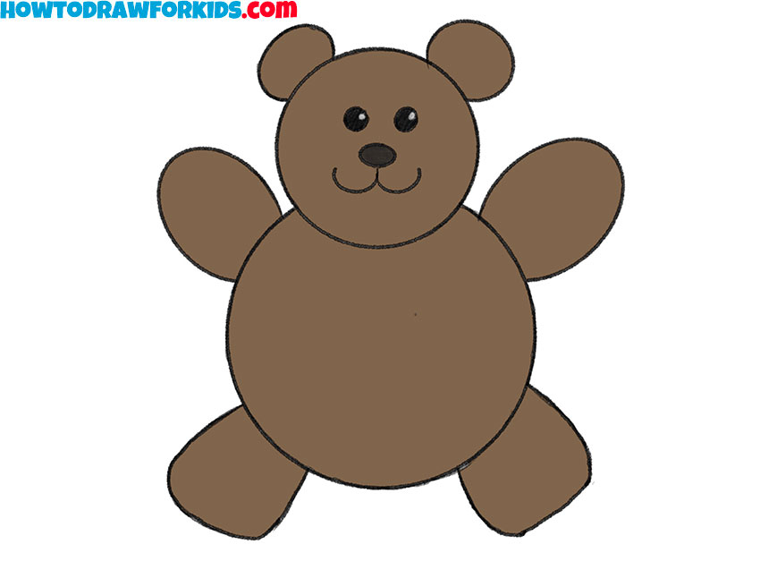 How-to-Draw-a-Teddy-Bear-for-Kindergarten