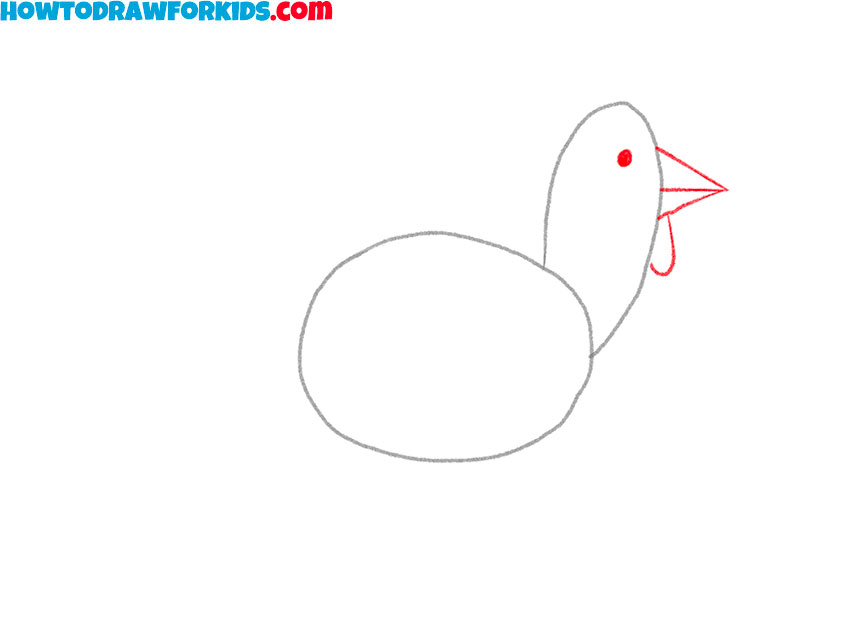 easy way to Draw a Turkey for Kindergarten