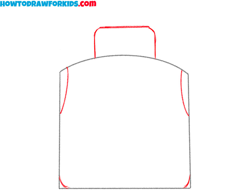 How to draw a Winter Vest for beginners