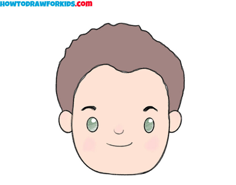 How to Draw a Head for Kindergarten Easy Drawing Tutorial For Kids
