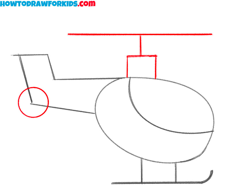 how to draw a helicopter for beginners