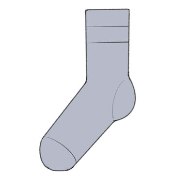 How to Draw a Sock for Kindergarten