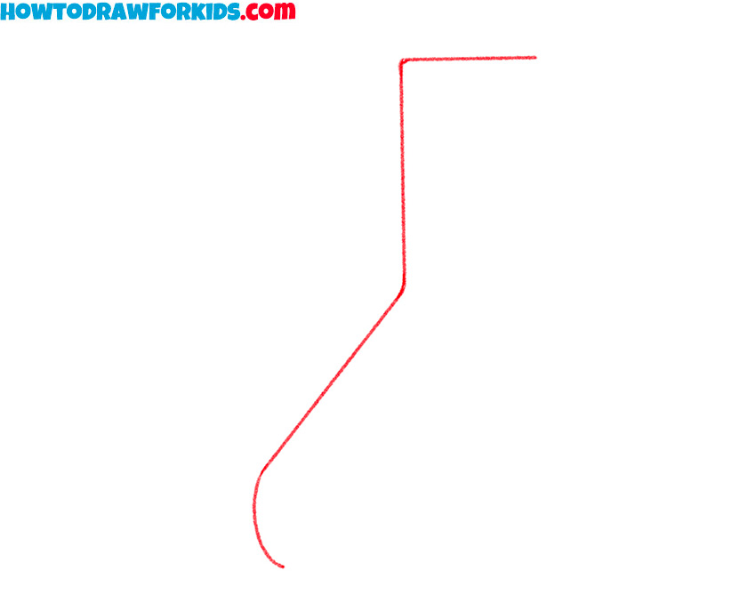 how to draw a sock step by step easy