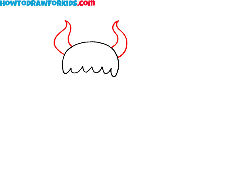 How to draw a simple yak