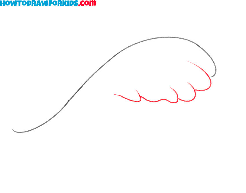 wave drawing easy