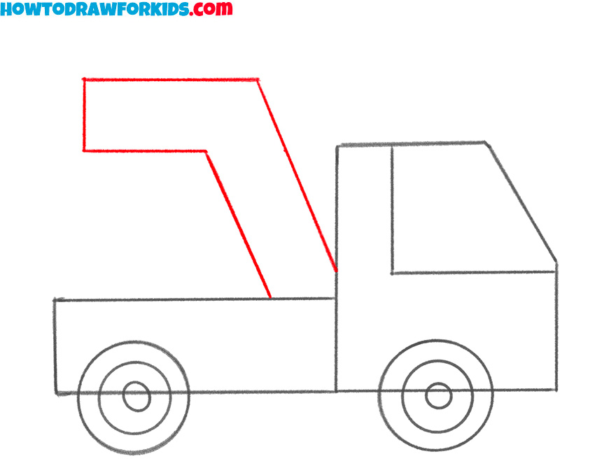 How to draw a tow truck for kids