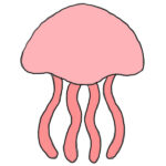 How to Draw a Jellyfish for Kindergarten