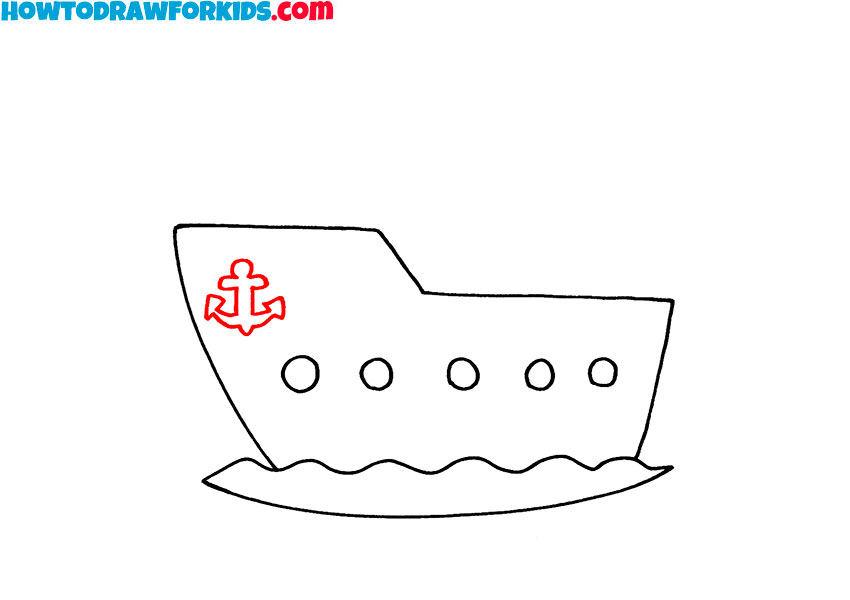 Ship drawing tutorial
