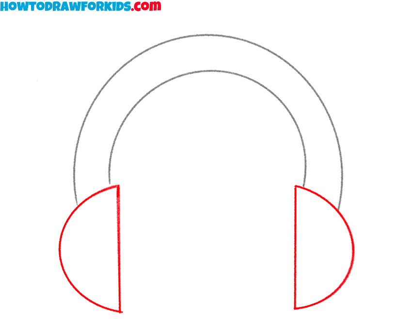 how to draw headphones for beginners