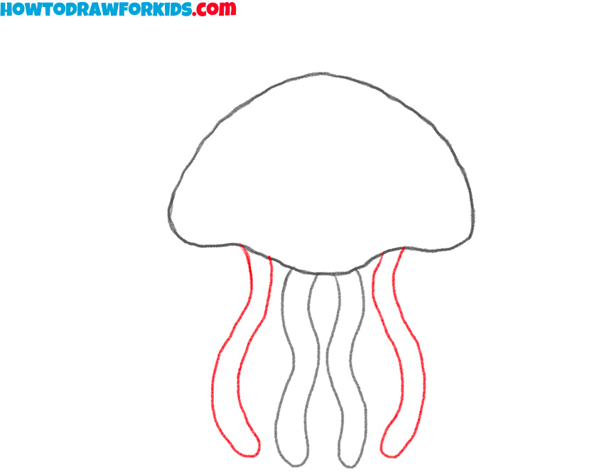 How To Draw A Jellyfish