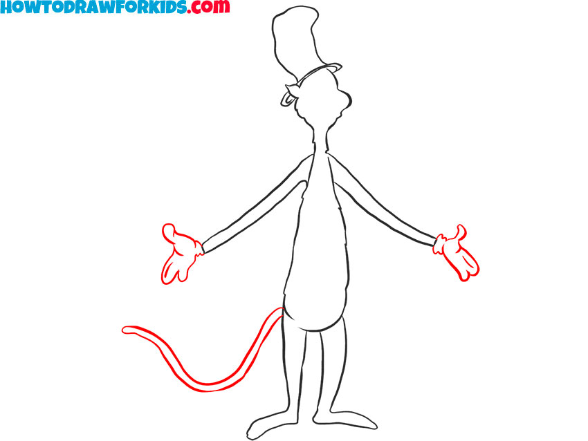 Cat in the hat drawing tutorial
