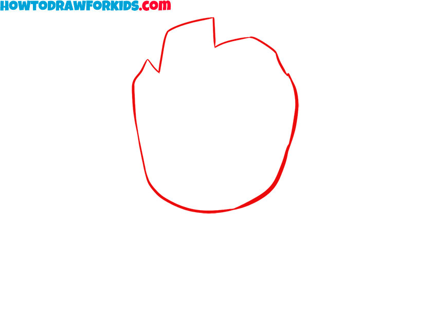 Groot drawing tutorial