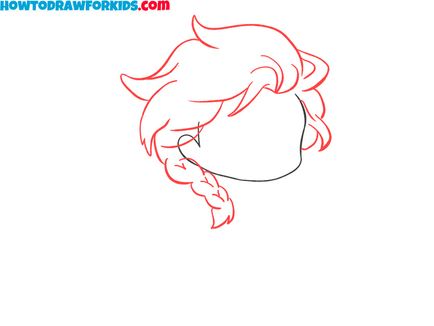 How to Draw Elsa easy