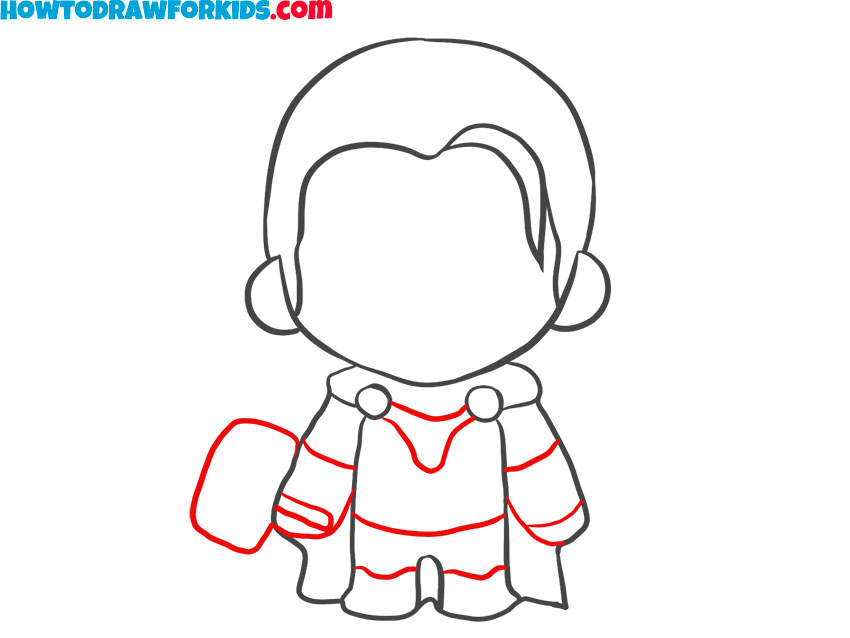 How to draw Thor easy