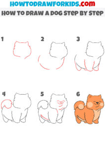 How to Draw a Shiba Inu - Easy Drawing Tutorial For Kids