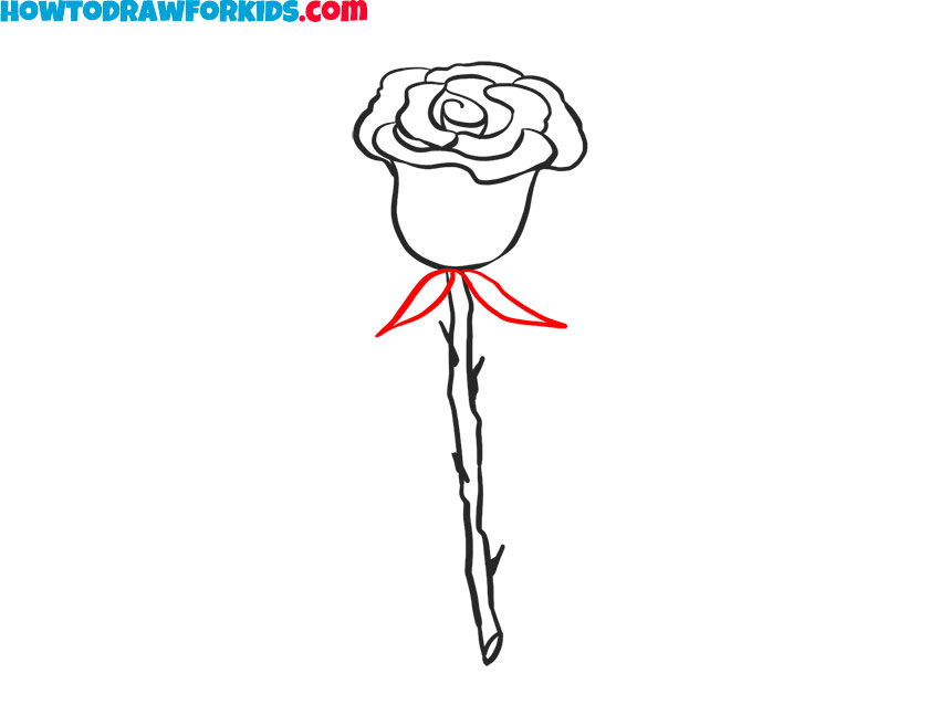 How to draw a Realistic Rose quickly