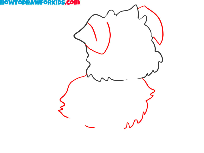 How to draw a funny Cartoon Dog
