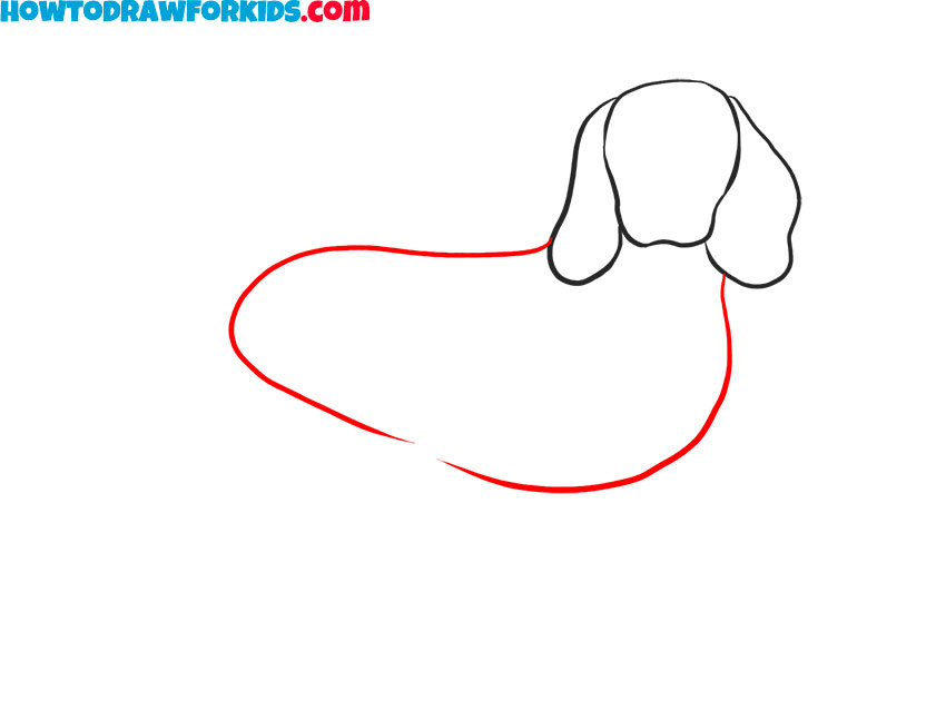 How to draw a small Realistic Dog