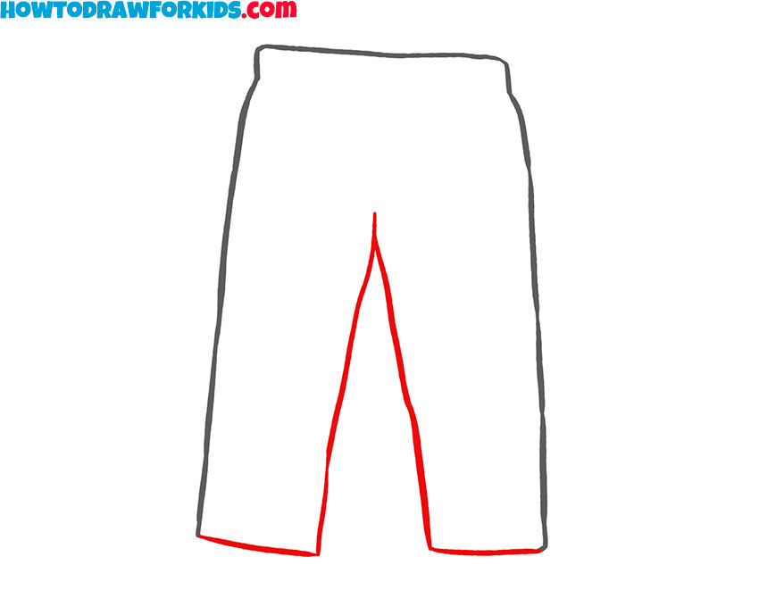 How to draw cartoon Easy Jeans