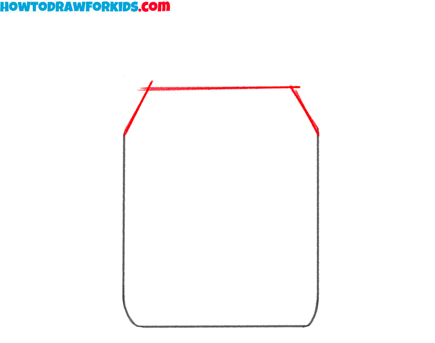 how to draw a big jar