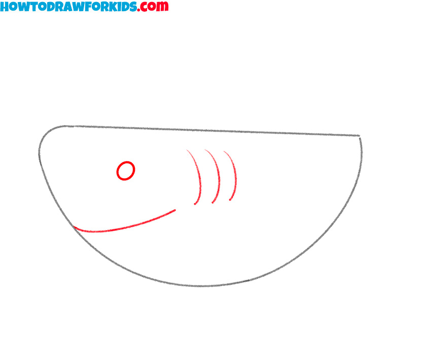 how to draw a shark for kids
