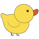 How to Draw a Duck for Kindergarten