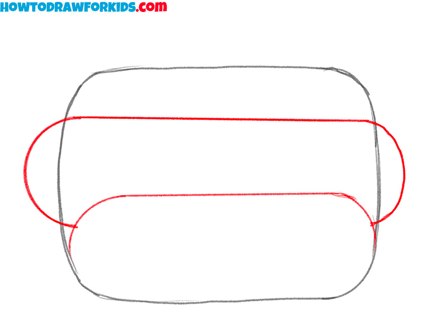 Hot Dog drawing tutorial