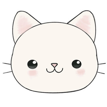 How to Draw a Cat Face for Kindergarten